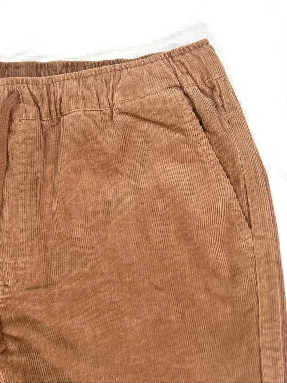 Katin Corduroy Shorts Men's Large Brown Drawstring Surf Casual